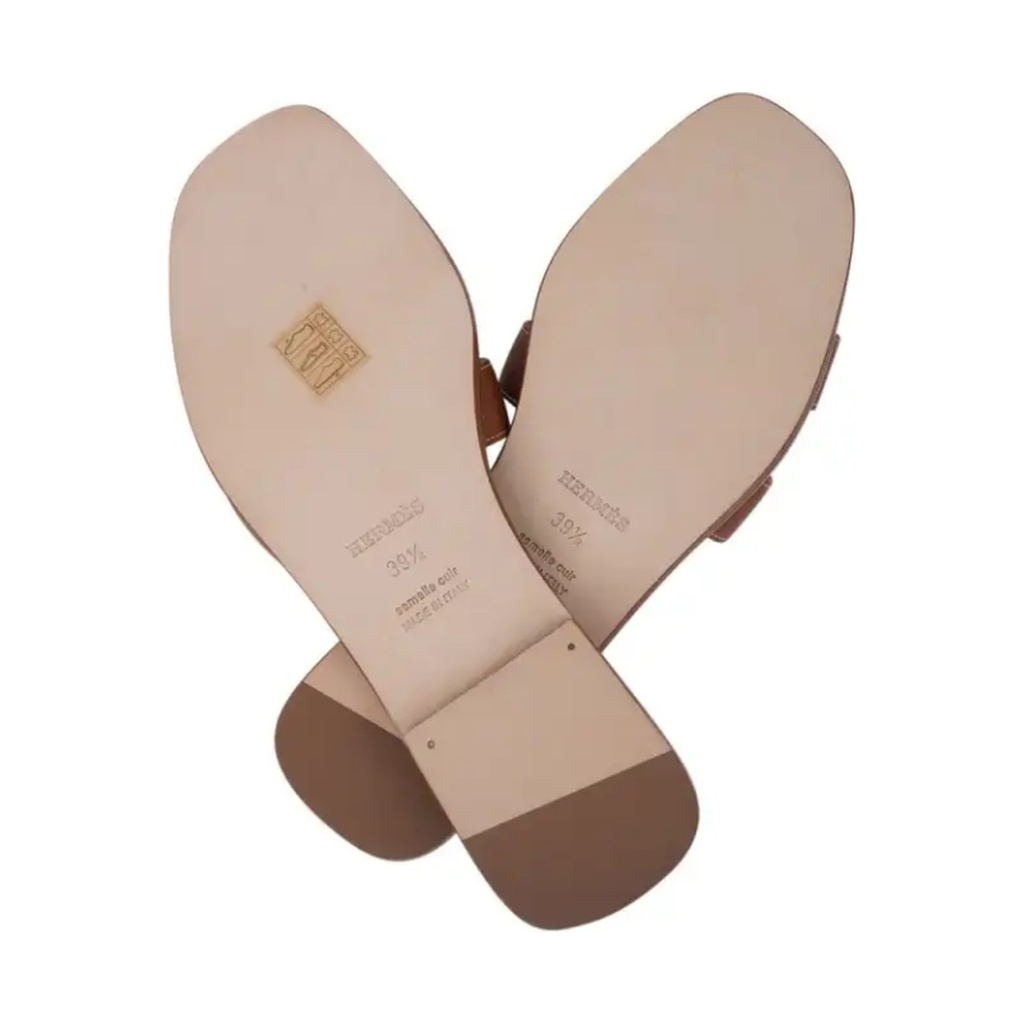 Hermès Oran Sandal 'Gold Box Calfskin' (Women) 