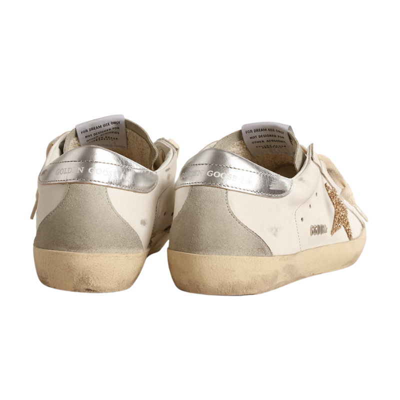 Golden Goose Super-Star 'White Ice Grey Gold Glitter' (Women)
