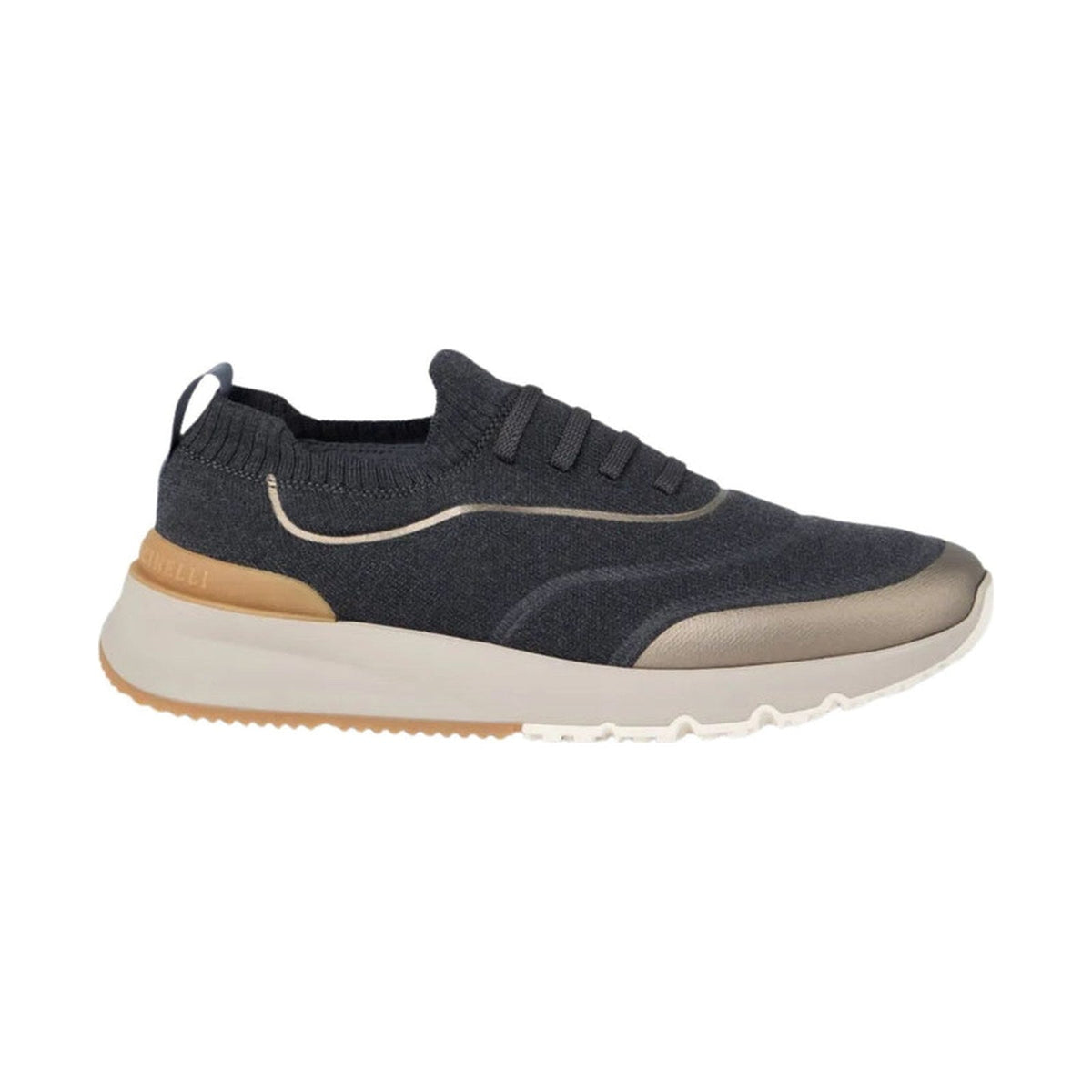 Brunello Cucinelli Techno Cotton Knit Runner 'Night' (Men)