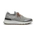 Brunello Cucinelli Techno Cotton Knit Runner 'Silver' (Men)