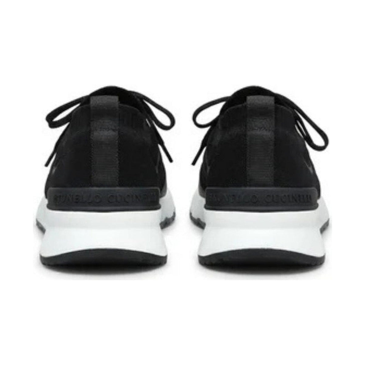 Brunello Cucinelli Techno Cotton Knit Runner 'Black' (Men)
