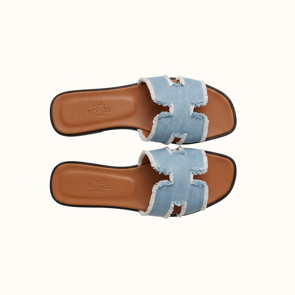 Hermès Oran Sandal 'Bleu Clair Fancy' (Women)