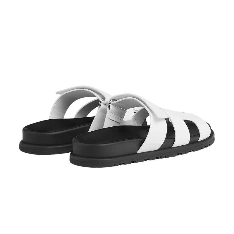 Hermès Chypre Sandal 'White Palladium Hardware' (Women)