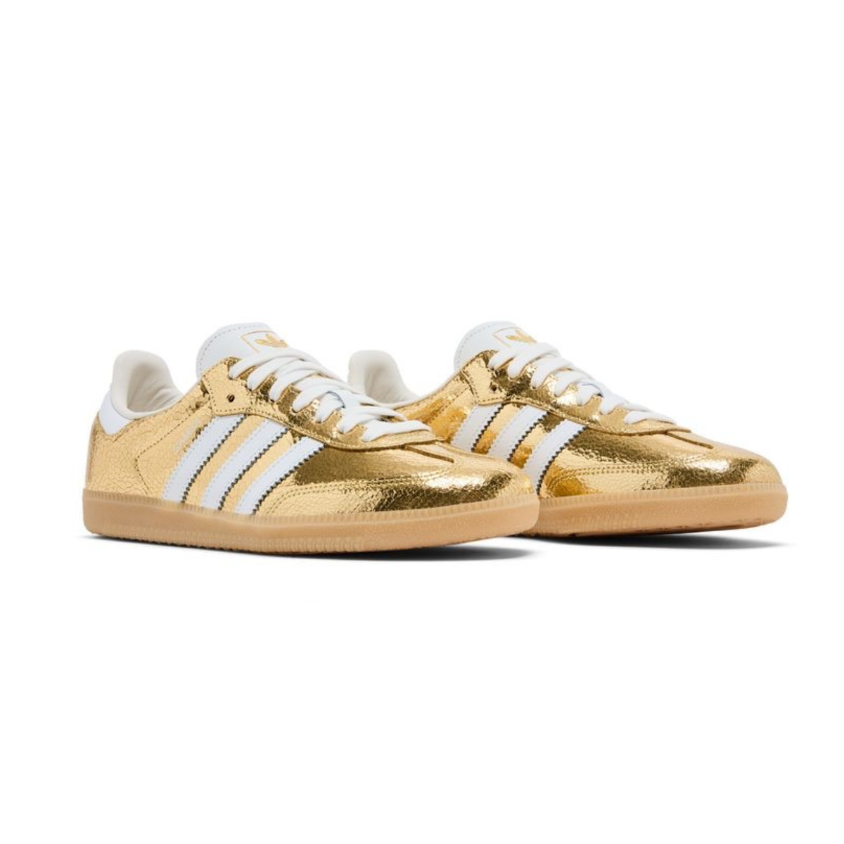 adidas Samba OG 'Cracked Metallic Pack - Gold' (Women)