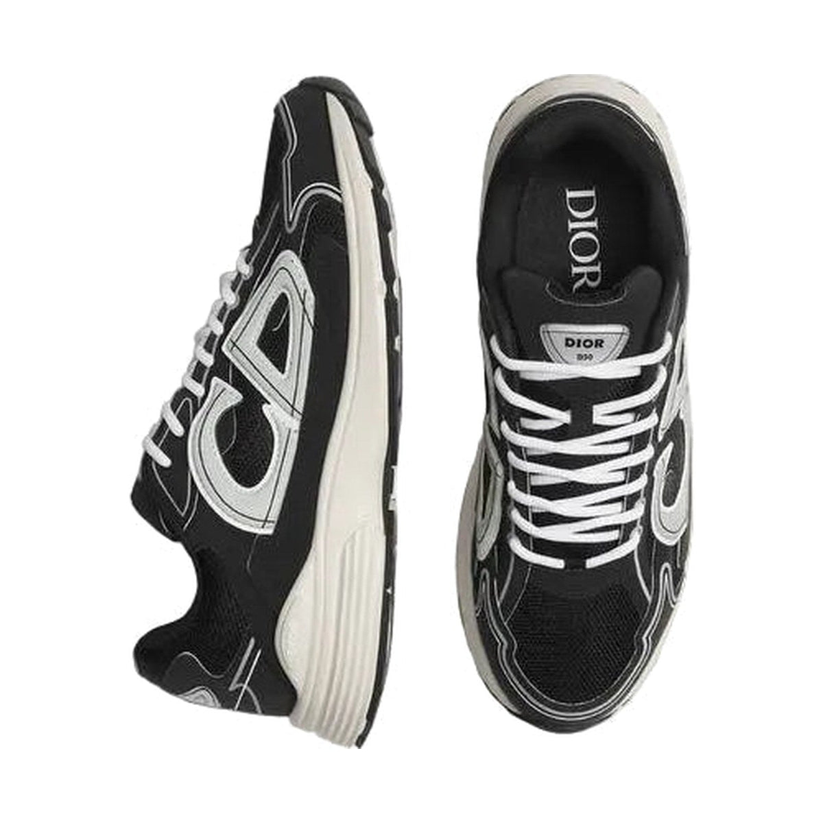 Dior B30 Sneaker 'Black Grey' (Men)