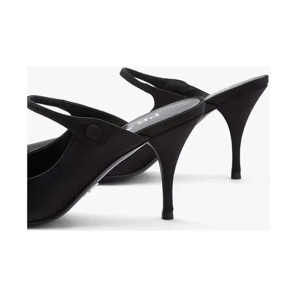 Prada Pointed-Toe Satin Pump (Women)