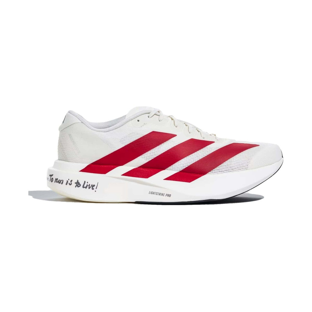 adidas Adizero EVO SL 'Off White Red Scarlet' (Men)