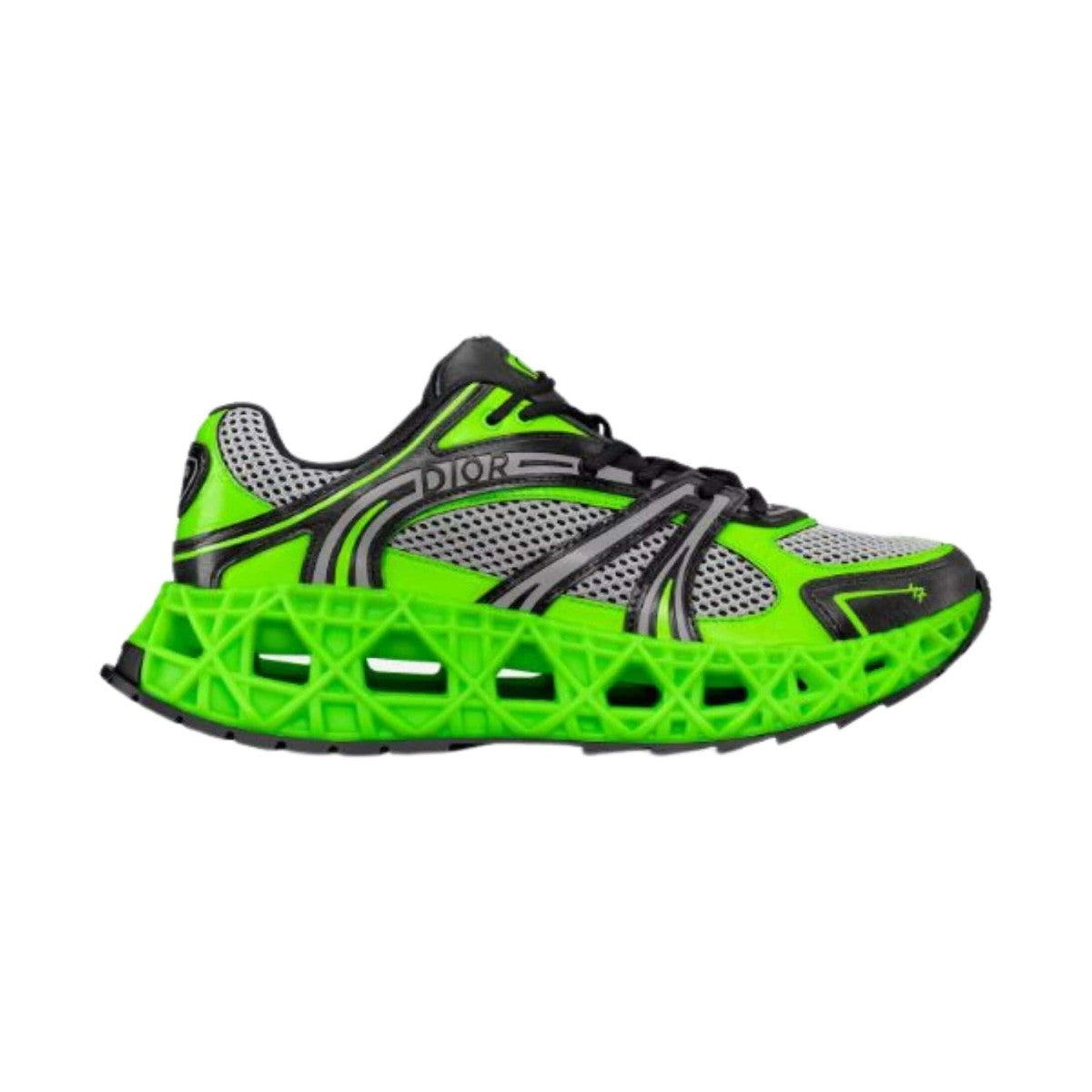 Dior B35 NXXT Sneaker 'Neon Green Black' (Men)