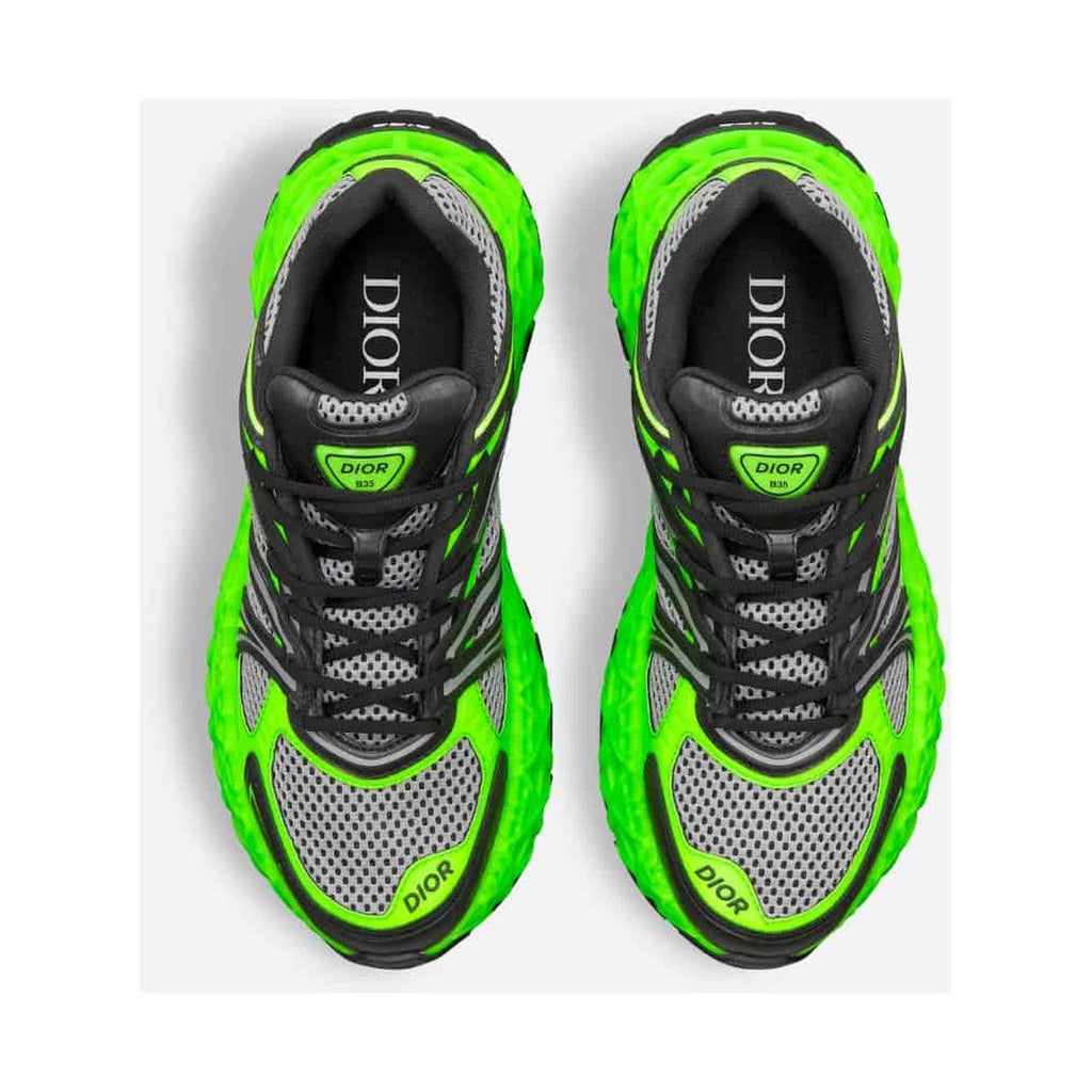 Dior B35 NXXT Sneaker 'Neon Green Black' (Men)