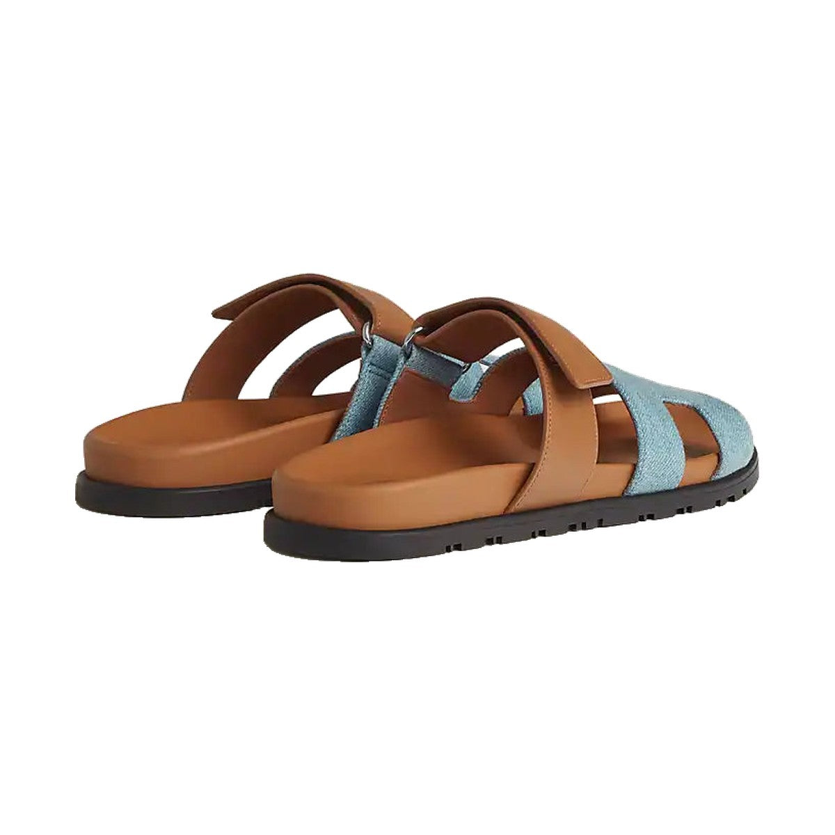Hermès Chypre Sandal 'Denim Bleu Clair Naturel' (Women)