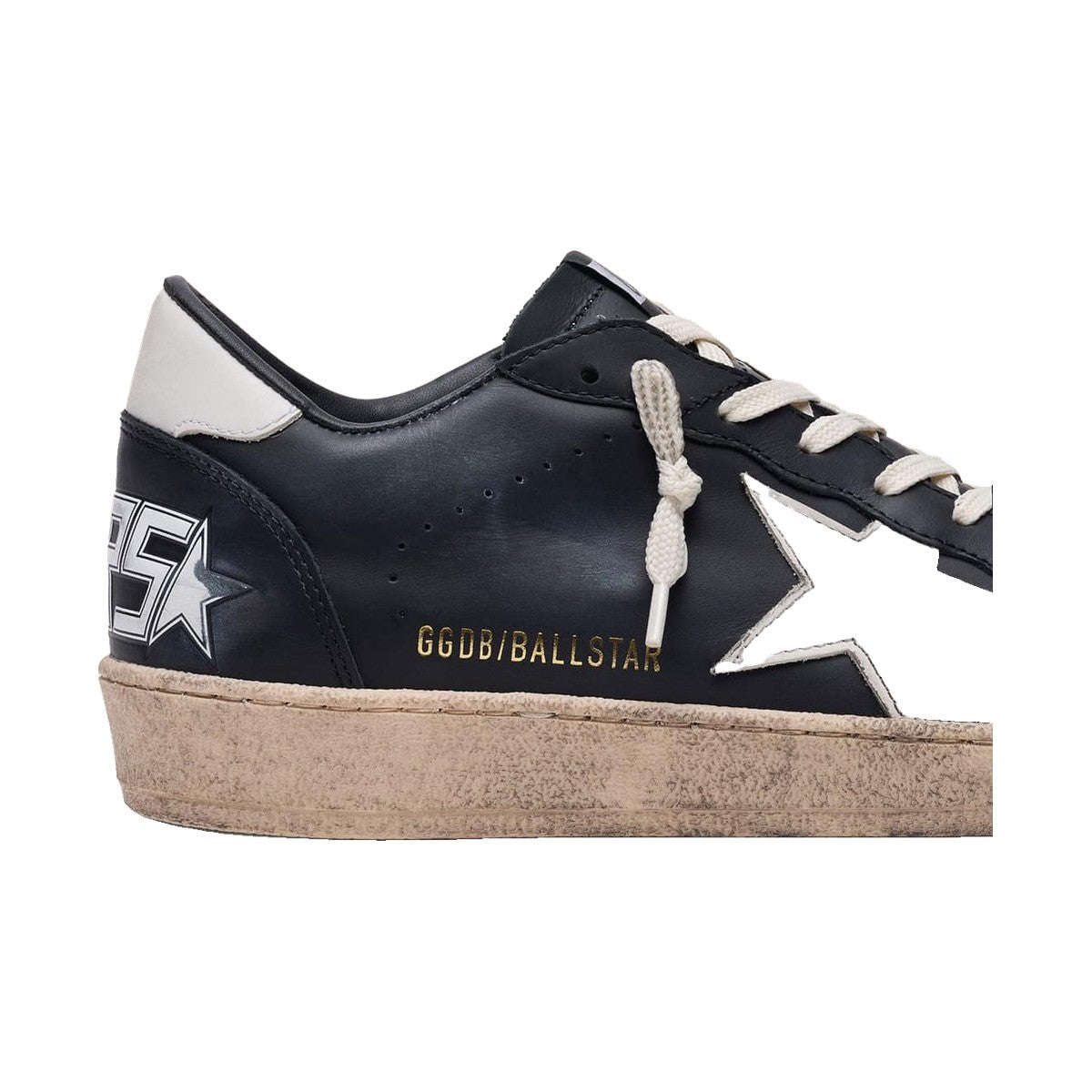 Golden Goose Ball-Star 'Black Nappa White Star' (Men)