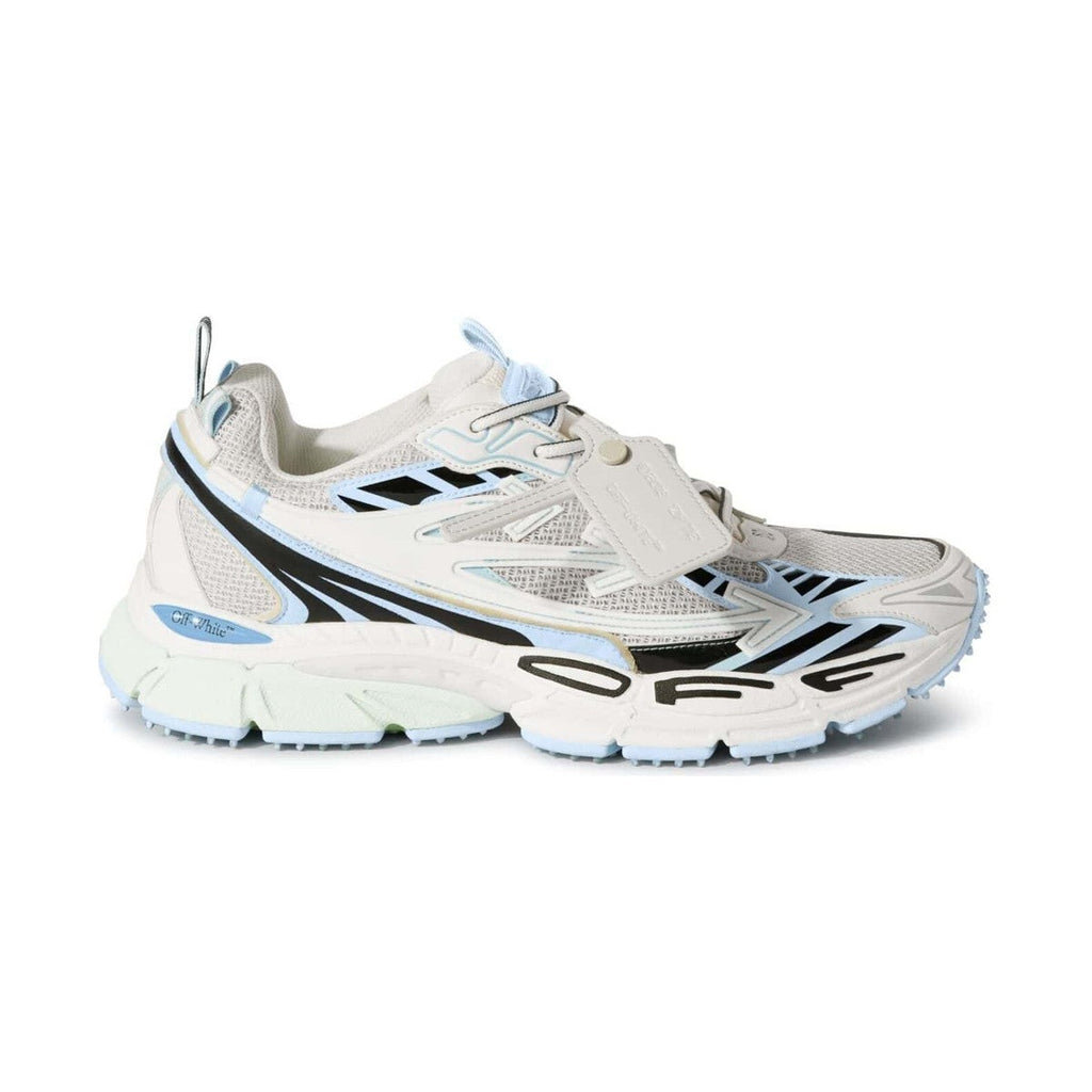 Off-White Be Right Back Suede Sneaker 'White Light Blue' (Men)