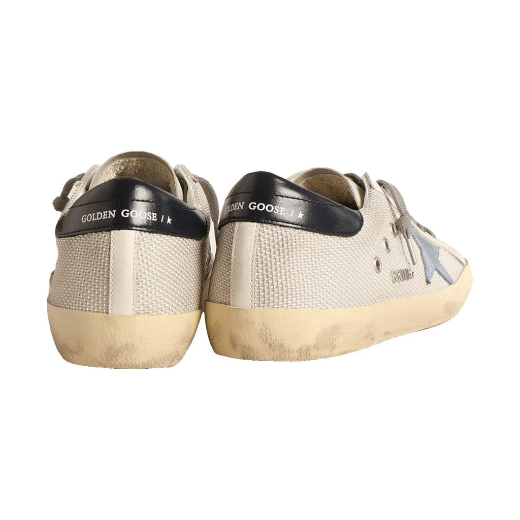 Golden Goose Super-Star 'Pale Silver Mesh Light Blue Star' (Men)