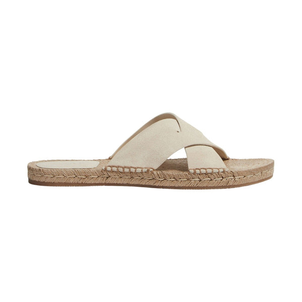 Zegna Triple Stitch™ Espadrille Sandal 'Off White Suede' (Men)