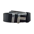Tom Ford T Buckle Belt 'Black Silver' (Unisex)