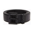 Saint Laurent Monogram Leather Belt 'Black' (Unisex)