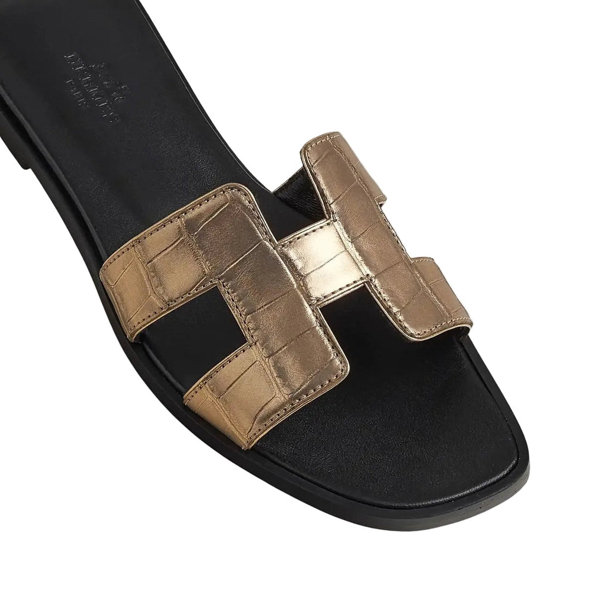 Hermès Oran Sandal 'Doré Foncé' (Women)