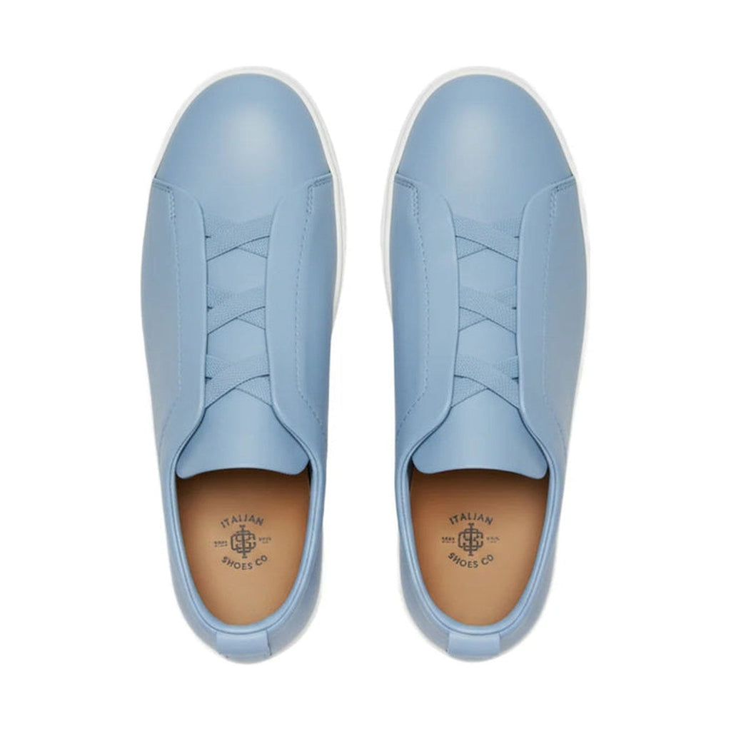 Zegna Triple Stitch™ Sneaker 'Light Blue Leather' (Men)