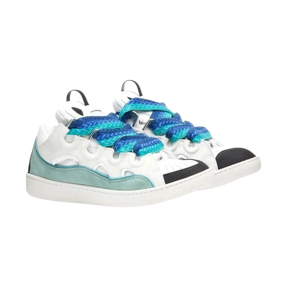 Lanvin Curb Sneaker 'White Blue' (Unisex)