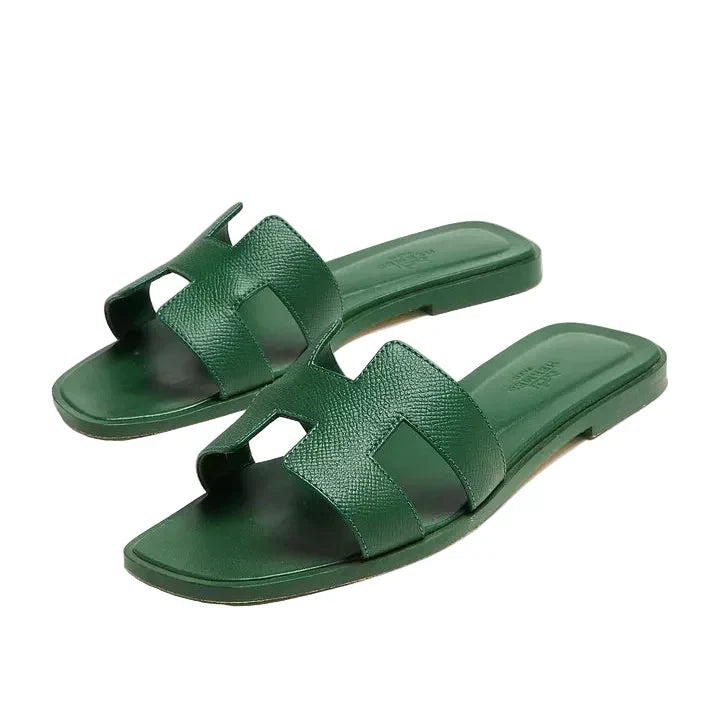 Hermès Oran Sandal 'Vert Lierre' (Women)