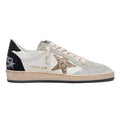 Golden Goose Ball-Star 'White Gold Glitter Star' (Women)