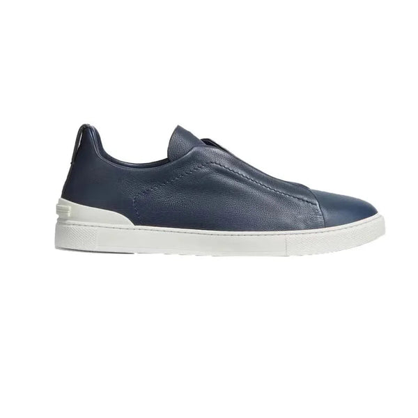 Zegna Triple Stitch™ Sneaker 'Blue Leather' (Men)