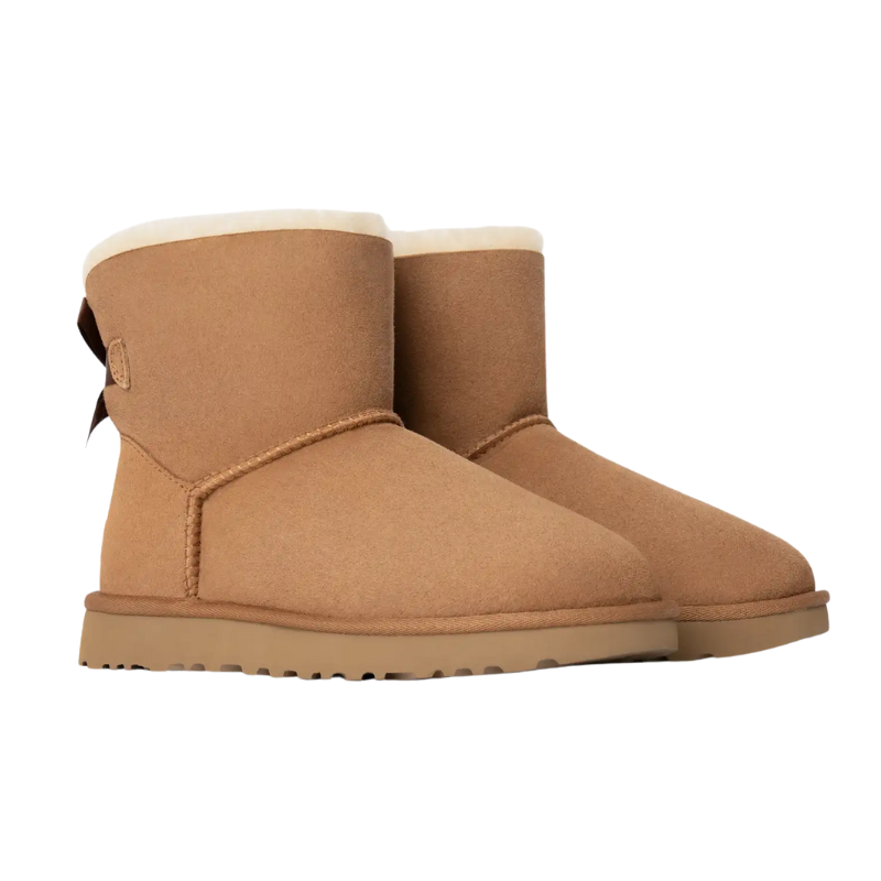 UGG Mini Bailey Bow II 'Chestnut' (Women) 