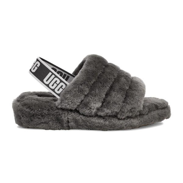 UGG Fluff Yeah Slide 'Charcoal' (Women)
